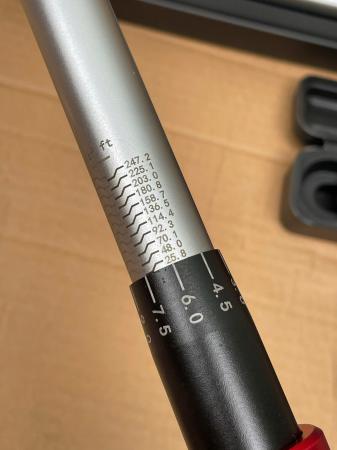 Cần siết lực 1/4' dải lực 5-60Nm
