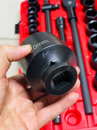 Bộ khẩu lục giác 3/4' - 20 chi tiết