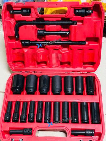 Bộ khẩu lục giác 1/2' - 25 chi tiết