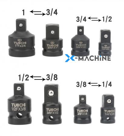 bộ đầu chuyển đầy đủ 8 chi tiết